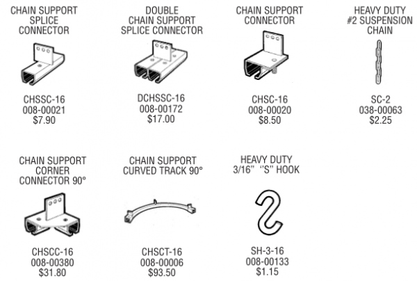Curtain Track – Components – AKON – Industrial Curtain Track