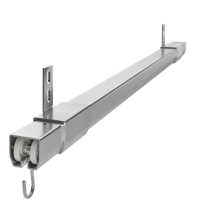 wall face mount overhead trolley