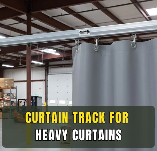 Heavy Duty Industrial Curtain Track
