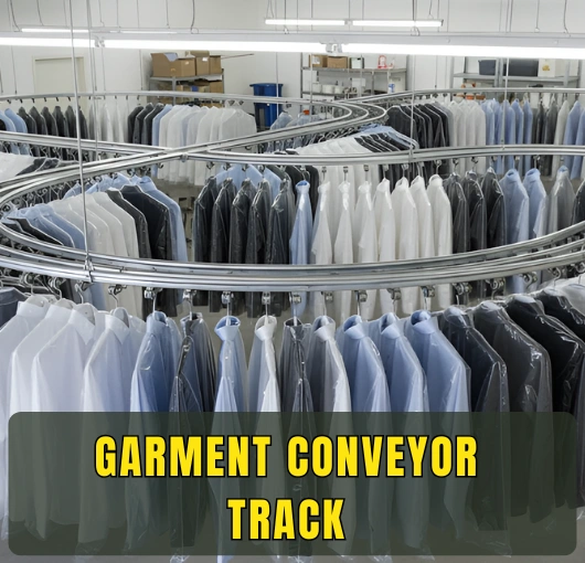 Overhead Garment Conveyor Track System