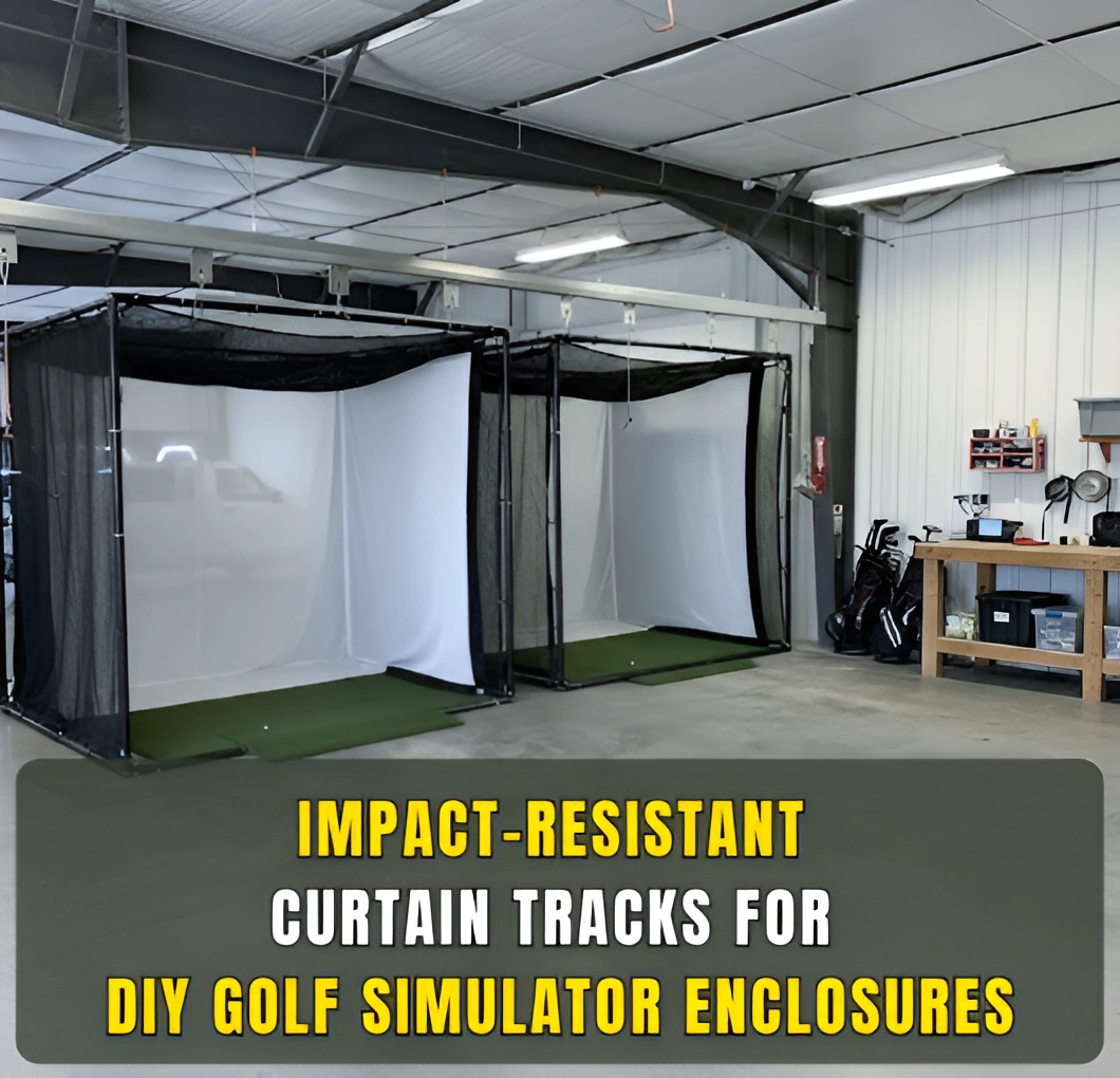 Impact Resistant Curtain Tracks