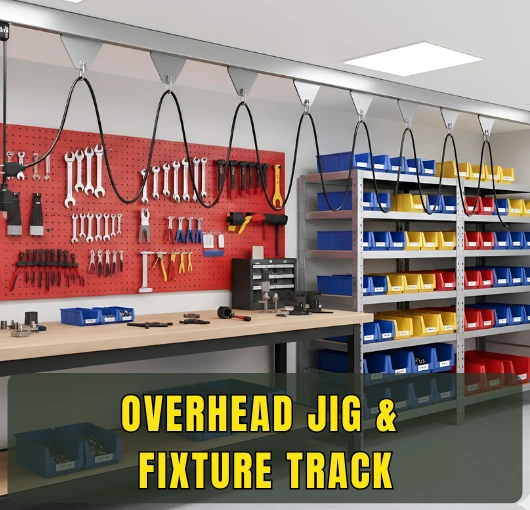 Overhead Jig And Fixture Track System