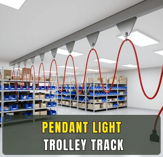 Pendant Light Trolley Track System