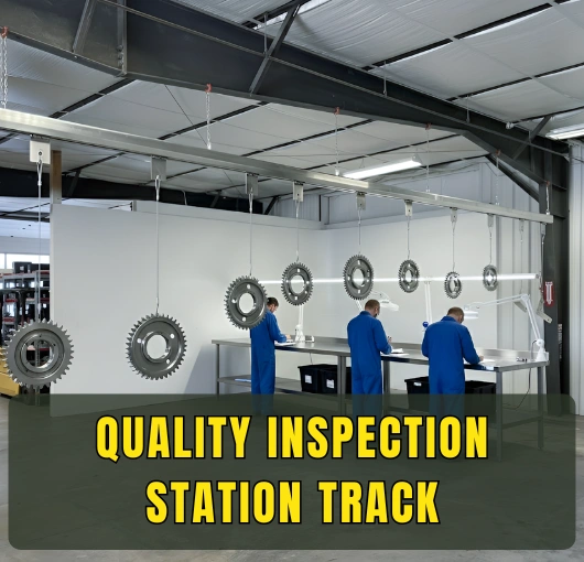 Quality Inspection Station Trolley Track