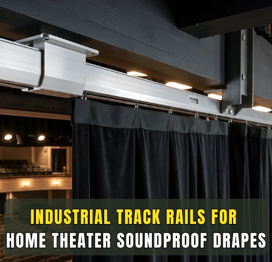 Ceiling Beam Curtain Track Rail