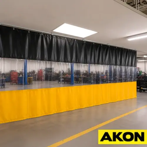Heavy duty ceiling curtain track